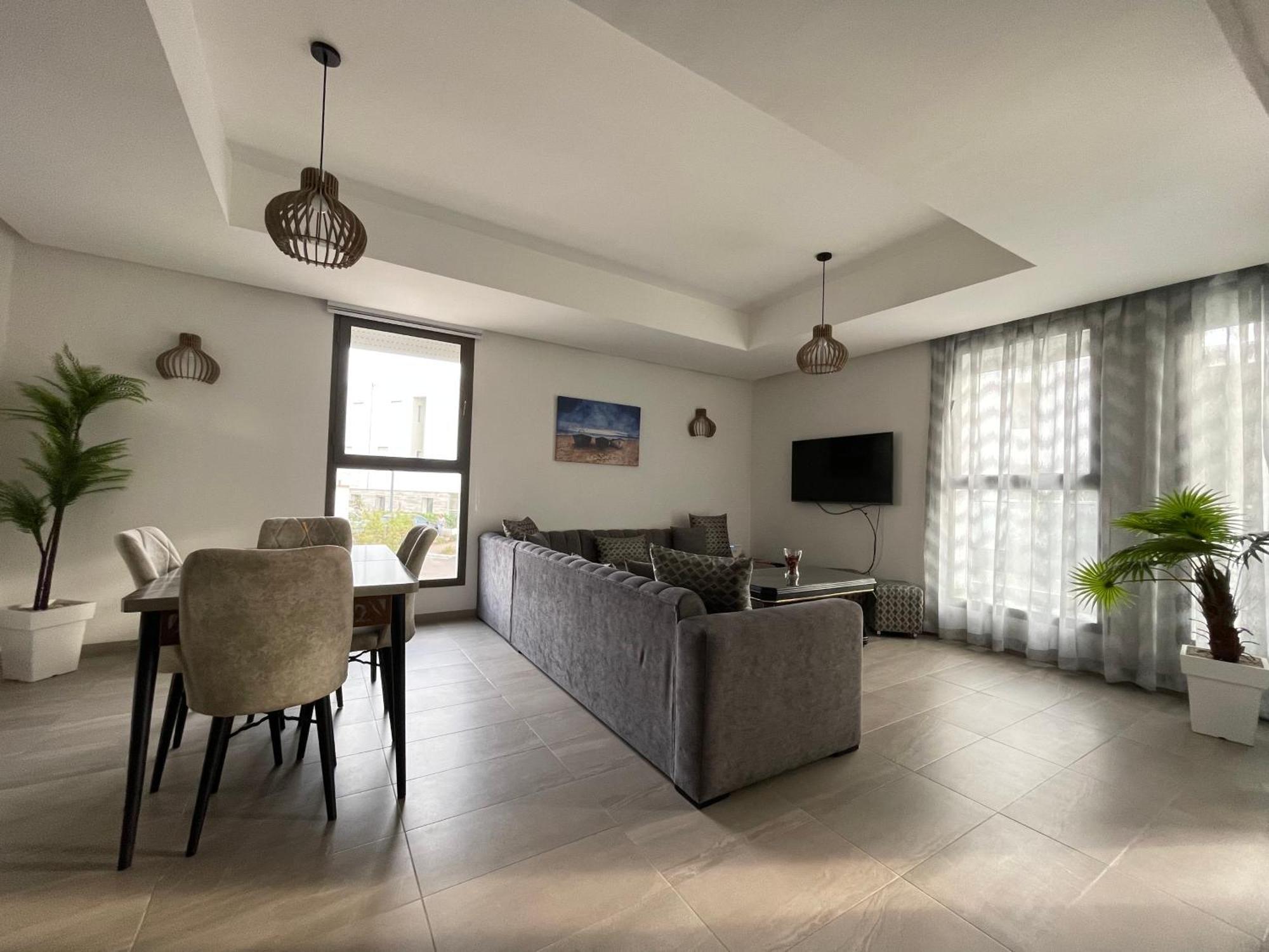Luxurious Golf & Sea View Beach Apartment With Pool Access - Tamourrit, Taghazout Bay Dış mekan fotoğraf