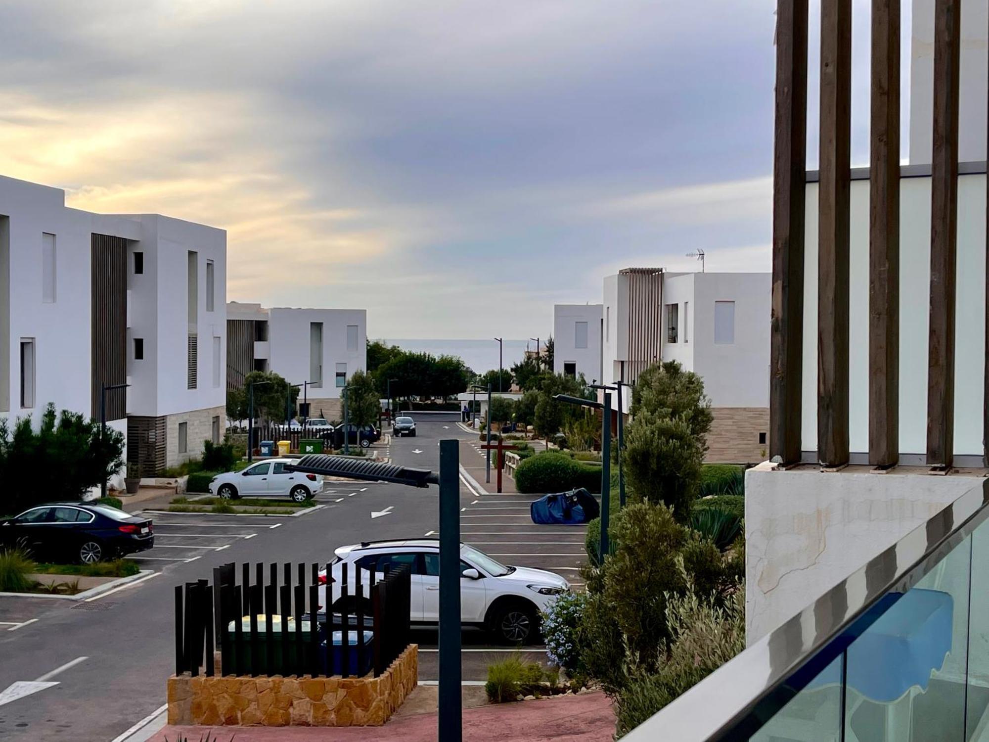 Luxurious Golf & Sea View Beach Apartment With Pool Access - Tamourrit, Taghazout Bay Dış mekan fotoğraf