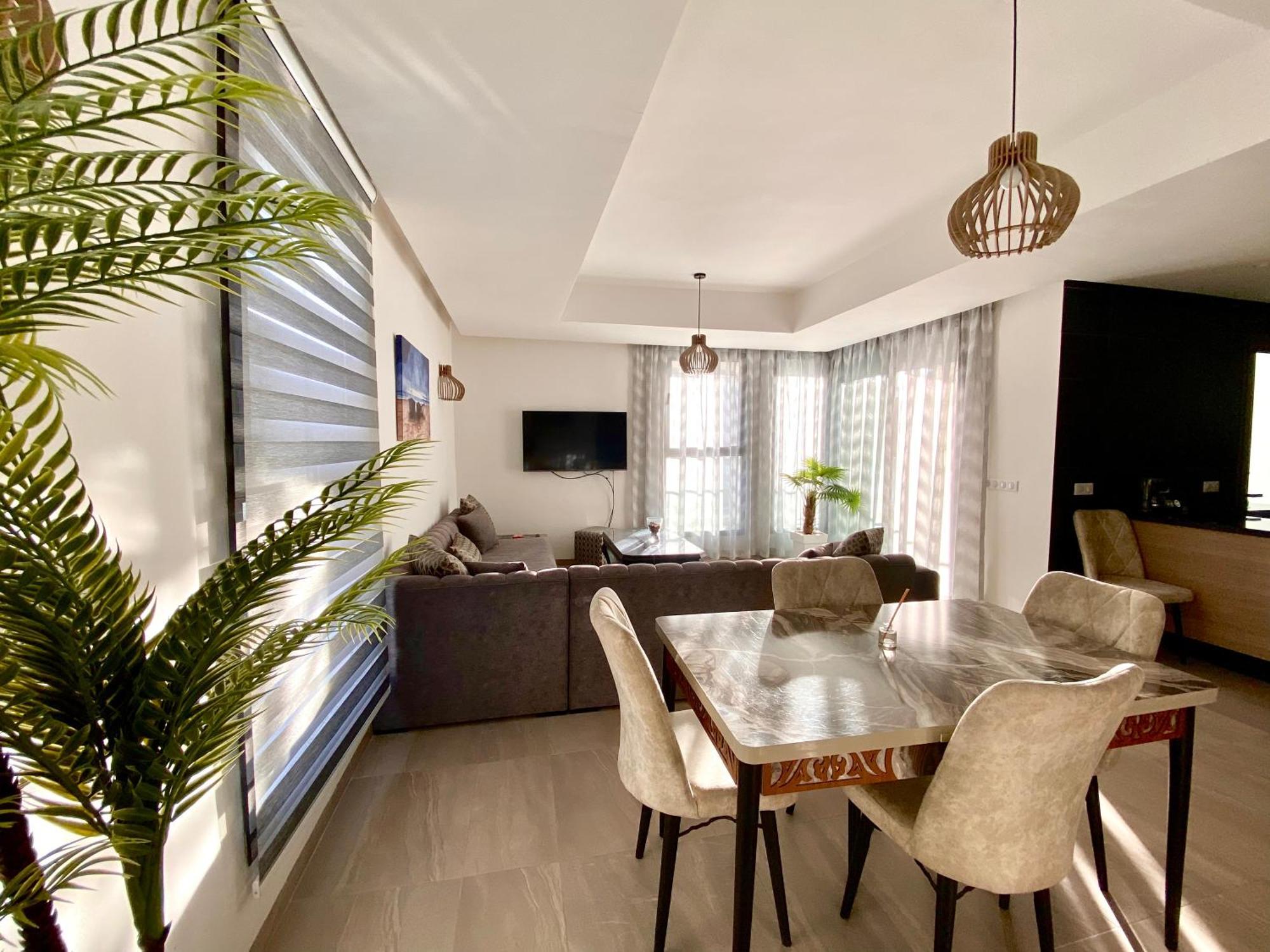 Luxurious Golf & Sea View Beach Apartment With Pool Access - Tamourrit, Taghazout Bay Dış mekan fotoğraf