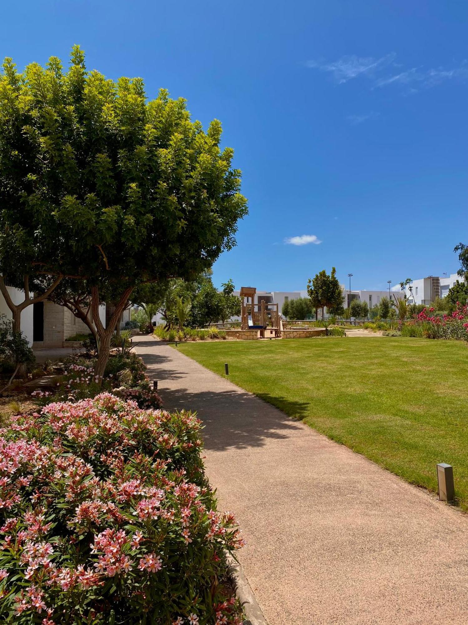 Luxurious Golf & Sea View Beach Apartment With Pool Access - Tamourrit, Taghazout Bay Dış mekan fotoğraf