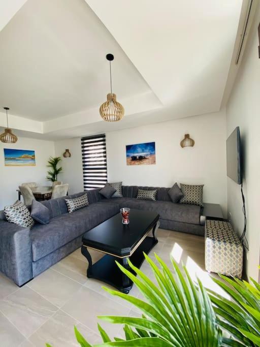 Luxurious Golf & Sea View Beach Apartment With Pool Access - Tamourrit, Taghazout Bay Dış mekan fotoğraf